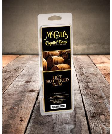 McCall's Candle Bars - Hot Buttered Rum | 5.5 oz | International Shipping Available - Buy Online on GoSupps.com