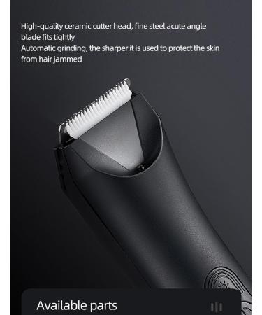 Buy NENZHE Portable Electric Trimmer - Cordless USB Rechargeable Mini Trimmer for Men | Waterproof & Gentle Trimming for Hair & Bikini Area | International Shipping Available - Buy Online on GoSupps.com