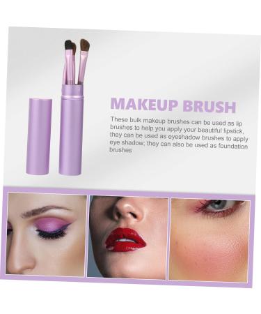 Gogogmee 5 Pcs Horsehair Eyeshadow Brush Makeup Brush Gel Eyeliner Brush Girl's Eyeshadow Brush Aluminum Box - Buy Online on GoSupps.com