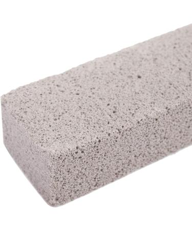 Duendhd 8 Pieces Pumice for Cleaning Pumice Scouring Pad Grey Pumice Stick for Removing Toilet Bowl Ring Bath Household Kitchen Pool - Buy Online on GoSupps.com