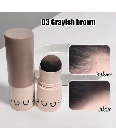 Hairline Powder & Root Touch-Up Stick | Waterproof Thinning Hair Solution - 02# Gray Brown - Buy Online on GoSupps.com