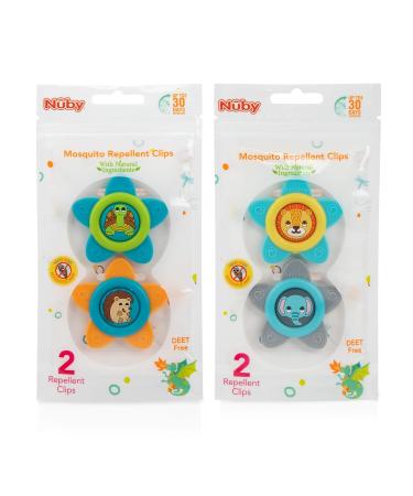 Dr. Talbot's Baby & Toddler No-Mosquito Clips - Citronella & Lemongrass, DEET Free - 2 Pack - Buy Online on GoSupps.com
