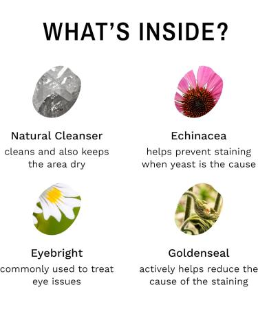 Eye Envy EE-2OZ Powder - 2oz Premium Pet Tear Stain Remover | International Shipping Available - Buy Online on GoSupps.com