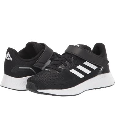adidas Runfalcon 2.0 Little Kid Running Shoe - Size 3.5, Black/White/Silver - Buy Online on GoSupps.com