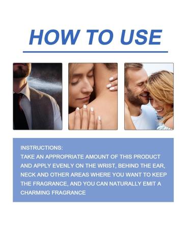 Roll-On Pheromone Perfume for Women Travel Perfume Long-Lasting Pheromone-Infused Essential Oil Cologne for Women Men Enhance Charm & Confidence (B) - Buy Online on GoSupps.com