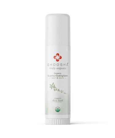 Shoosha Organic Eczema Cream for Adults All Natural USDA Certified Cream for Eczema Relief Great for Sensitive Skin Hypoallergenic Gluten-Free Contains Organic Ingredients Like Calendula Oil