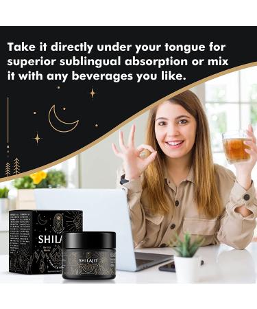 Siberian Pure Shilajit Resin with Fulvic Acid & Trace Minerals - 50g | Metabolism & Immune Support Supplement - Buy Online on GoSupps.com