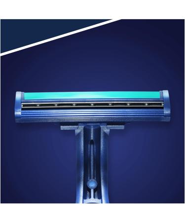 Gillette Blue II Plus Disposable Blades for Men - 20 Pack | International Shipping Available - Buy Online on GoSupps.com