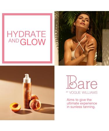 Bare by Vogue Golden Shimmer Dry Oil - Moisturise and Hydrate your Skin with Gorgeous Sparkle - Lightweight & Quick-Drying Face & Body Shimmer Oil 150ml - Buy Online on GoSupps.com