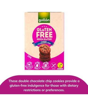 Gluten Free Biscuits Bundle contains Farmhouse Choc Chip and Hazelnut 150g Triple Chocolate Cookies 150g Chocolate Chip Cookies 200g Sealing Clip x3 - Buy Online on GoSupps.com