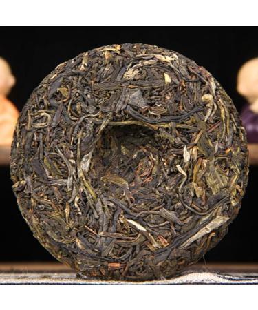 HQZM Old Tree Raw Puer Tea High Mountain Charm Small Puer Tea 100g - Buy Online on GoSupps.com