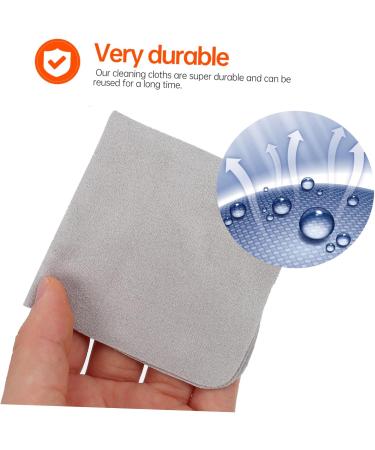 2pcs Eyeglass Cleaning Cloths - Fog Lens Wiping Flannel Lens Cloths for Glasses Watches & Phones - Buy Online on GoSupps.com