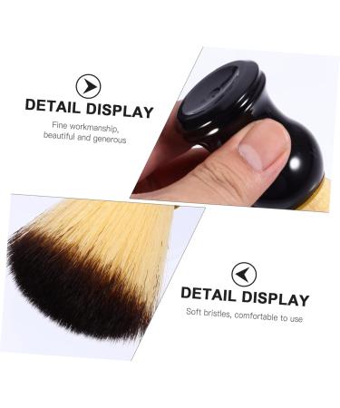 Frcolor Men's Shaving Brush Set - Premium Black Suit Care & Grooming Kit with Wooden Handle - Essentials for Men's Grooming & Personal Care - Buy Online on GoSupps.com