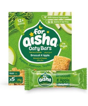 For Aisha Halal Oaty Bars Mixed Case 30 Bars Halal Vegan Nut Free Gluten Free Dairy Free 100% Natural Ingredients Baby Snacks Toddler Snacks - Buy Online on GoSupps.com