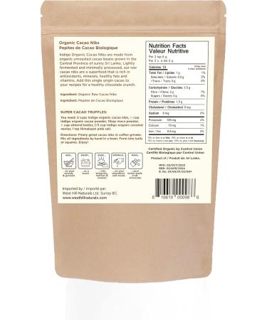 Indigo Organic Cacoa Nibs - Buy Online on GoSupps.com