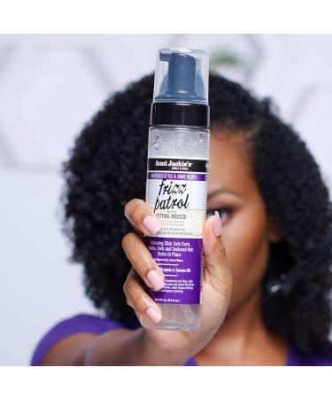 Aunt Jackie's Grapeseed Style and Shine Hair Mousse 8.5 oz - Frizz Control for Curly Hair Styles - Buy Online on GoSupps.com