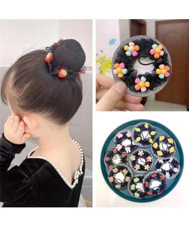 Children's Hair Net Bun Invisible Balllet Adjustable Mesh Hairnets Ballet Cute Hair Bun Cover for Girls Ballet (3 Pcs C) - Buy Online on GoSupps.com