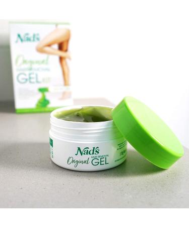 Nad's Gel Wax Hair Removal Kit for Women - Body & Face - 6 oz - Buy Online on GoSupps.com
