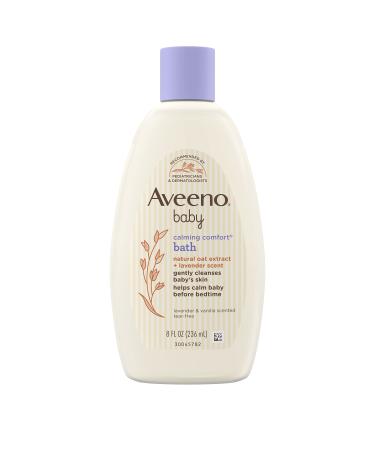 Aveeno Baby Calming Comfort Bath Lavender & Vanilla 8 fl oz (236 ml) - Buy Online on GoSupps.com