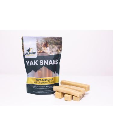 Yak Cheese Dog Chews All-Natural Chews for Dogs. Long Lasting Yak Milk Dog Chews for Aggressive Chewers for Teething Puppies & Bored Dogs (Small 6 Pack) 6 count (Pack of 1) Small