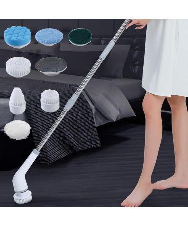 HIOPOIUYT Floor Cleansing Brush Bathroom Cleansing Brush Long Handle Cleansing Brush Bathroom Scrubbers Wall Cleansing Brush - Buy Online on GoSupps.com