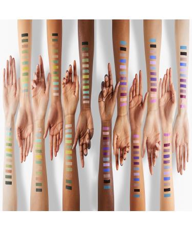 32 Colors Eyeshadow Palette Glitter Makeup Shimmer Matte Eye Shadow Palette Highly Pigmented Long Wear Waterproof Eyeshadow Makeup Professional Colorful Eye Shadow Powder Easy to Create Glamour Looks - Buy Online on GoSupps.com