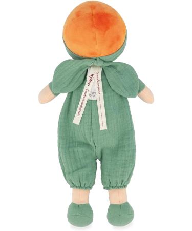 Kaloo Tendresse Olivia 32cm Rag Doll in Muslin Dungarees | Customisable Gift Box | Ages 0 - Buy Online on GoSupps.com