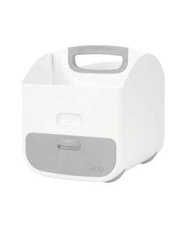 Ubbi Portable Diaper Changing Station Caddy Organizer with Changing Mat - Gray | Diaper Storage for Baby Essentials - Buy Online on GoSupps.com