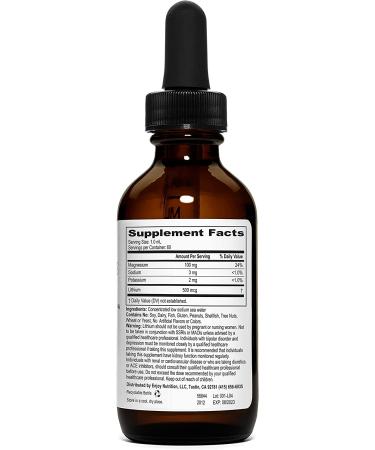 Weyland Brain Nutrition Ionic Lithium Drops - Mood Support & Balance - 2 Fl Oz - Buy Online on GoSupps.com