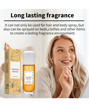 Mango Skin Perfume Mango - Body & Hair Fragrance Mist Mango Perfume Eau De Toilette Spray Lasting 90ml 3.04 fl.oz (B) - Buy Online on GoSupps.com