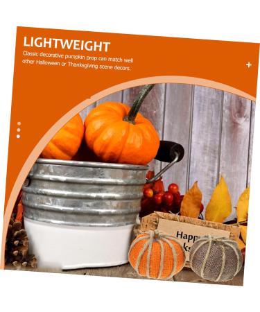 Alipis 8pcs Mini Pumpkin Artificial Fake Pumpkins Fall Pumpkin Models Artificial Fruit Props Fall Autumn Pumpkins Simulated Pumpkin Model Realistic Fake Pumpkins Vegetable Foam Halloween - Buy Online on GoSupps.com