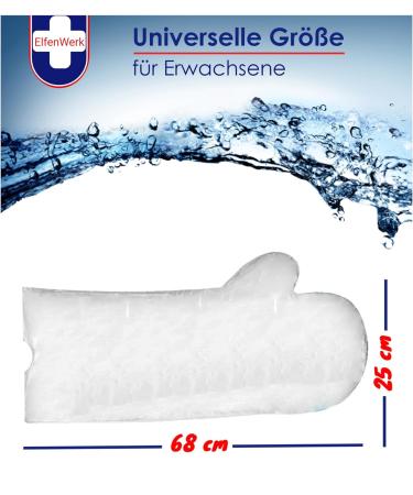 Elfenwerk Waterproof Arm Plaster Protection | 3 Pack - Self-Attractable & Reusable | Shower & Swim Water Protection for Plaster Arms - Buy Online on GoSupps.com