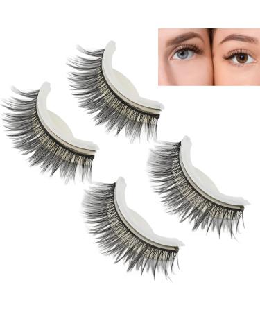 Self-adhesive False Eyelashes Set Easy to Operate False Eyelashes for Home (Cosikii079fgpcgv-12) - Buy Online on GoSupps.com