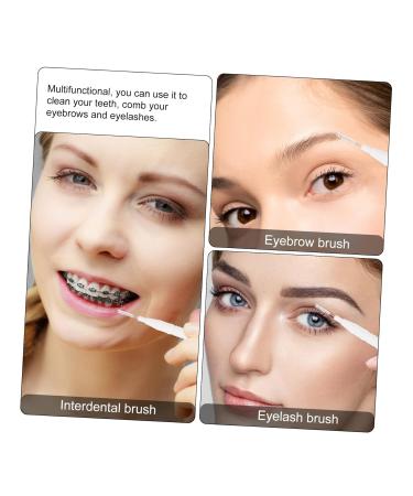 Didiseaon 20pcs Micro Eyebrow Brush Set - Mini Eyebrow Wands & Eyelash Cleaning Brushes - Professional Nylon Mascara Brushes with Caps - Perfect for Girls & Makeup Artists - 5.60x0.80 CM - Buy Online on GoSupps.com