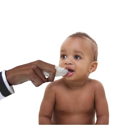 Brilliant Wipe N Brush - Silicone Toothbrushes & Xylitol Tooth Tissues for Infants | Oral Care for 4-16 Months - Baby Registry Must-Haves - Buy Online on GoSupps.com
