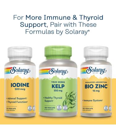 Solaray Selenium 200 mcg - High Potency 100 VegCaps for Immune Support - Buy Online on GoSupps.com