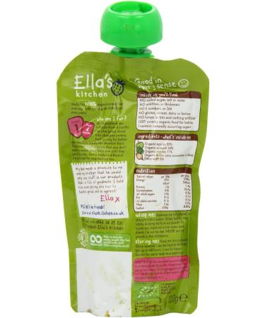 Ella's Kitchen Organic Spinach Apples & Swede Stage 1 120g - Buy Now at [Your Company Name] - Buy Online on GoSupps.com
