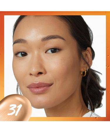 Maybelline Super Stay Skin Tint Foundation + Vitamin C | Long-Lasting & Vegan Formula - Shade 31 | 30 ml - Buy Online on GoSupps.com