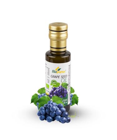 Biopurus Certified Organic Cold Pressed Grape Seed Oil 100 ml