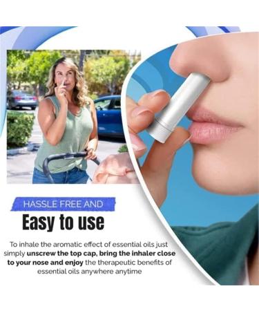 Snellspy 2-Piece Instant Tinnitus Relief Nasal Inhaler - Natural Solution for Blocked Nose - Buy Online on GoSupps.com