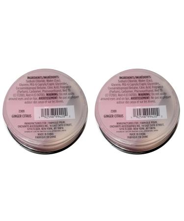 Buy Ginger Citrus Salt Scrub 5.1fl oz - Set of 2 | Exfoliating Body Scrub for Glowing Skin | International Shipping Available - Buy Online on GoSupps.com