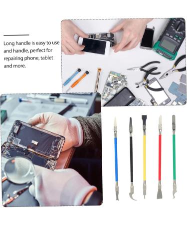 Hemoblo 10 STK Schaber Kit | Mobile Phone Repair Tool & Sticker Remover | Stainless Steel Spy Stick for Cellphone & Tablet Repairs - Buy Online on GoSupps.com