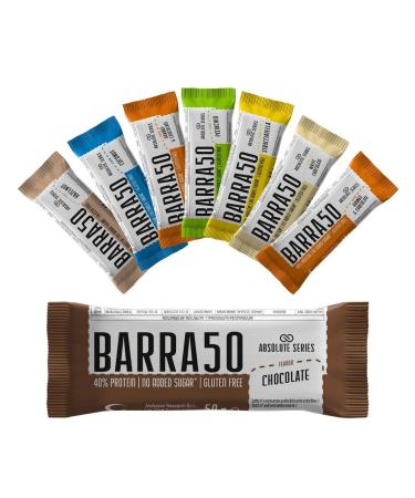 Anderson Barretta Proteica - Cioccolato Bianco | 40% Protein 0 Added Sugars Gluten-Free | Absolute Series 24x50g - Made in Italy - Buy Online on GoSupps.com