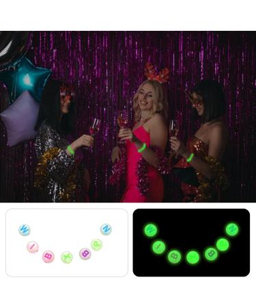 Shop Chedin 2640 Colorful Letter Pearls - Square & Round 7mm Sets for DIY Friendship Bracelets & Jewelry | Perfect Gift for Girls & Adults - Buy Online on GoSupps.com