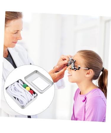 Buy Lurrose Children's Low-Vision Training Toy Strabismus Cord with 3 Colored Balls | Exercise Plastic Eye Accessories for Kids - Buy Online on GoSupps.com