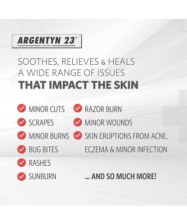 Sovereign Silver Argentyn 23 Professional Silver First Aid Gel 1 oz | Natural Healing Solution - Buy Online on GoSupps.com