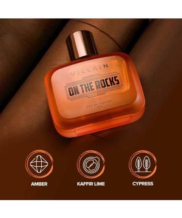 Bloom Beauty Villain On The Rocks Eau de Parfum for Men | Woody & Citrus Long Lasting Fragrance - 100ml - Buy Online on GoSupps.com