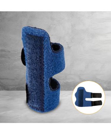 Jawflew Finger Splint Plus Sleeve - Trigger, Straightening, Pain Relief - Sky Blue - Buy Online on GoSupps.com