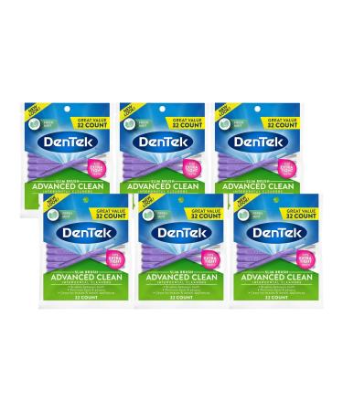 DenTek Slim Brush Interdental Cleaners 32 Count (Pack of 6)