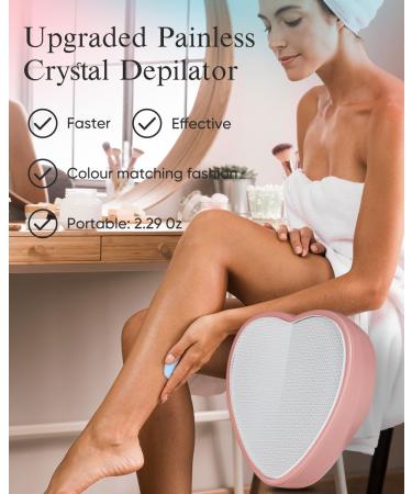 Nano Crystal Hair Remover - Reusable Magical Epilator for Women | Pink Hair Eraser for Legs Arms & Back - Shop Internationally! - Buy Online on GoSupps.com